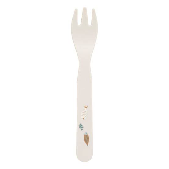 Set Repas 5 Pièces Bébé "Seav" 26cm Blanc - Image 9