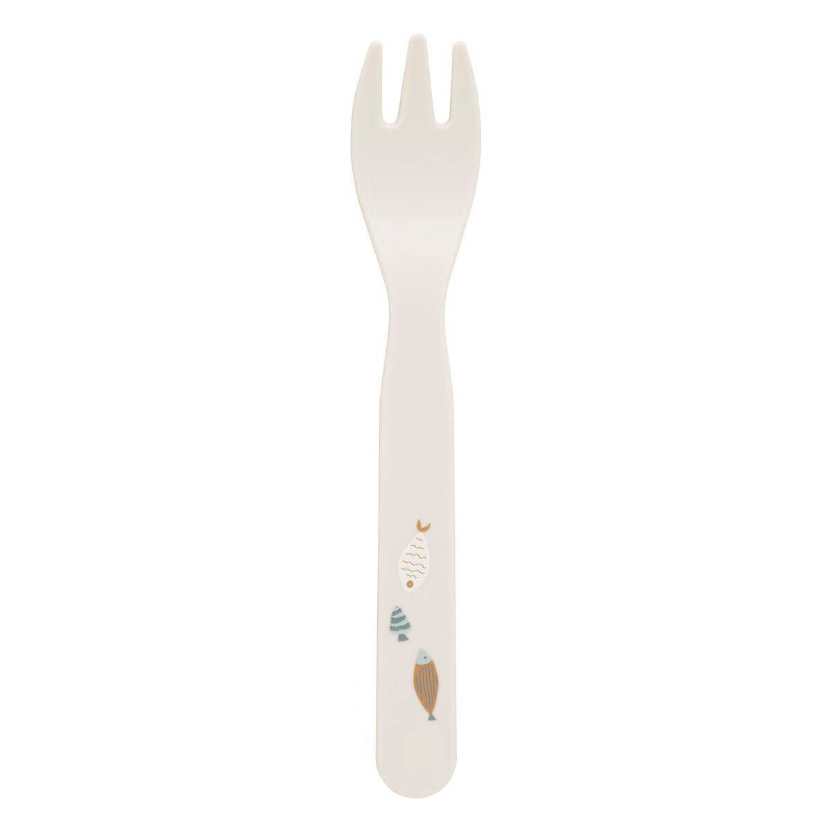 Set Repas 5 Pièces Bébé "Seav" 26cm Blanc - Image 9