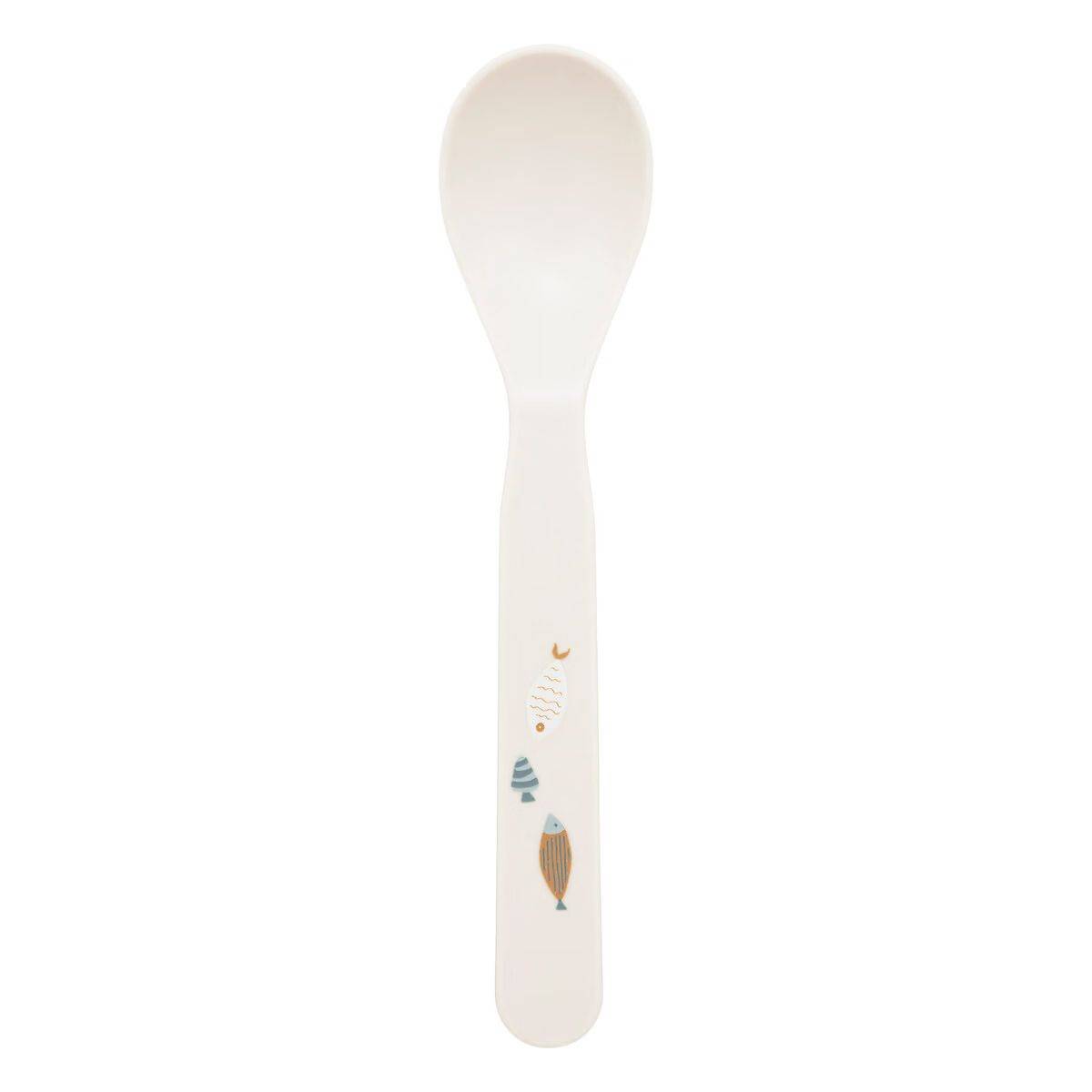 Set Repas 5 Pièces Bébé "Seav" 26cm Blanc - Image 8