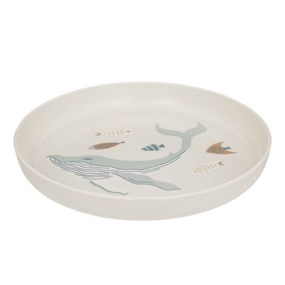 Set Repas 5 Pièces Bébé "Seav" 26cm Blanc - Image 2