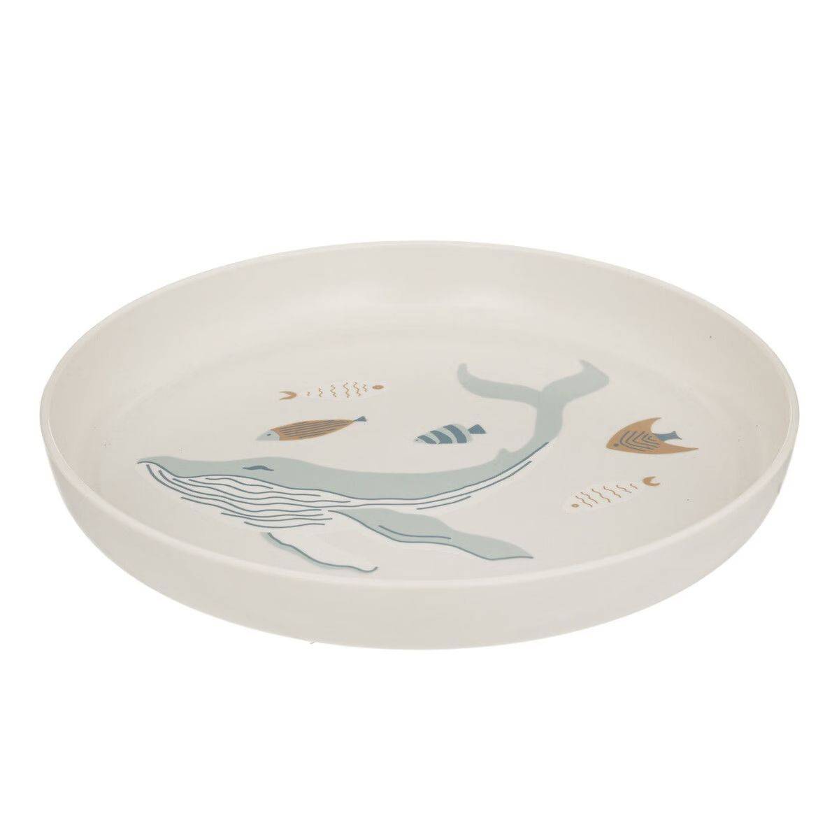 Set Repas 5 Pièces Bébé "Seav" 26cm Blanc - Image 2