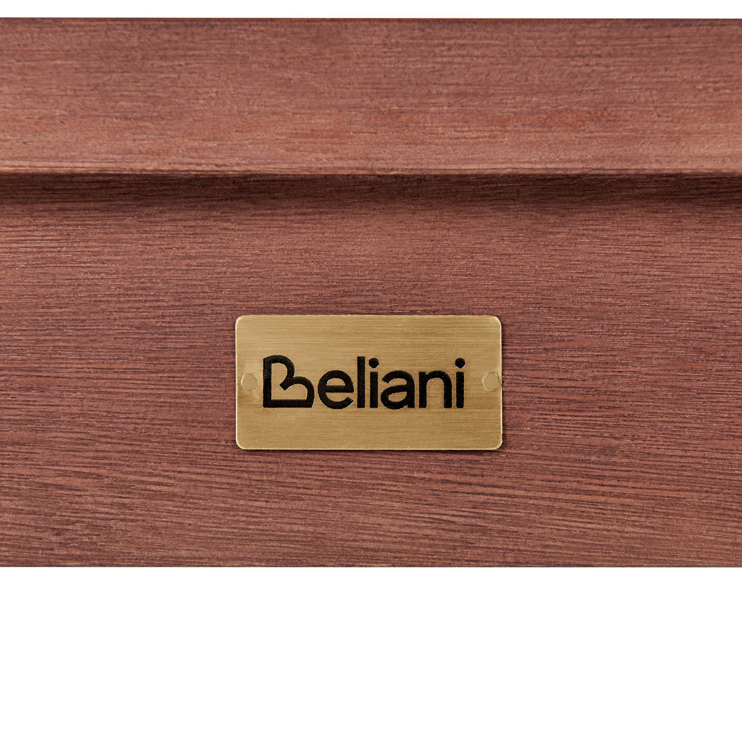 Beliani - Banc, 3 Personnes Bois d'eucalyptus Marron foncé TUSCANIA - Beliani - Imagen 7