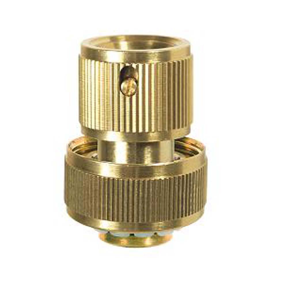 Ribimex - Raccord rapide laiton Aquastop 19 mm