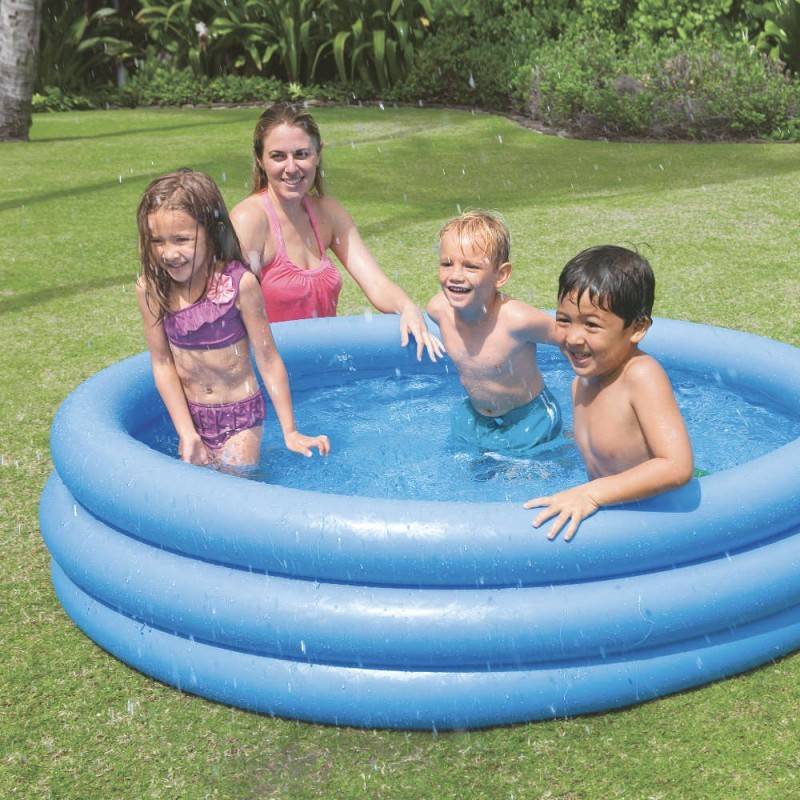 Intex - Petite piscine D168 cm Cristal Blue Intex - Imagen 2