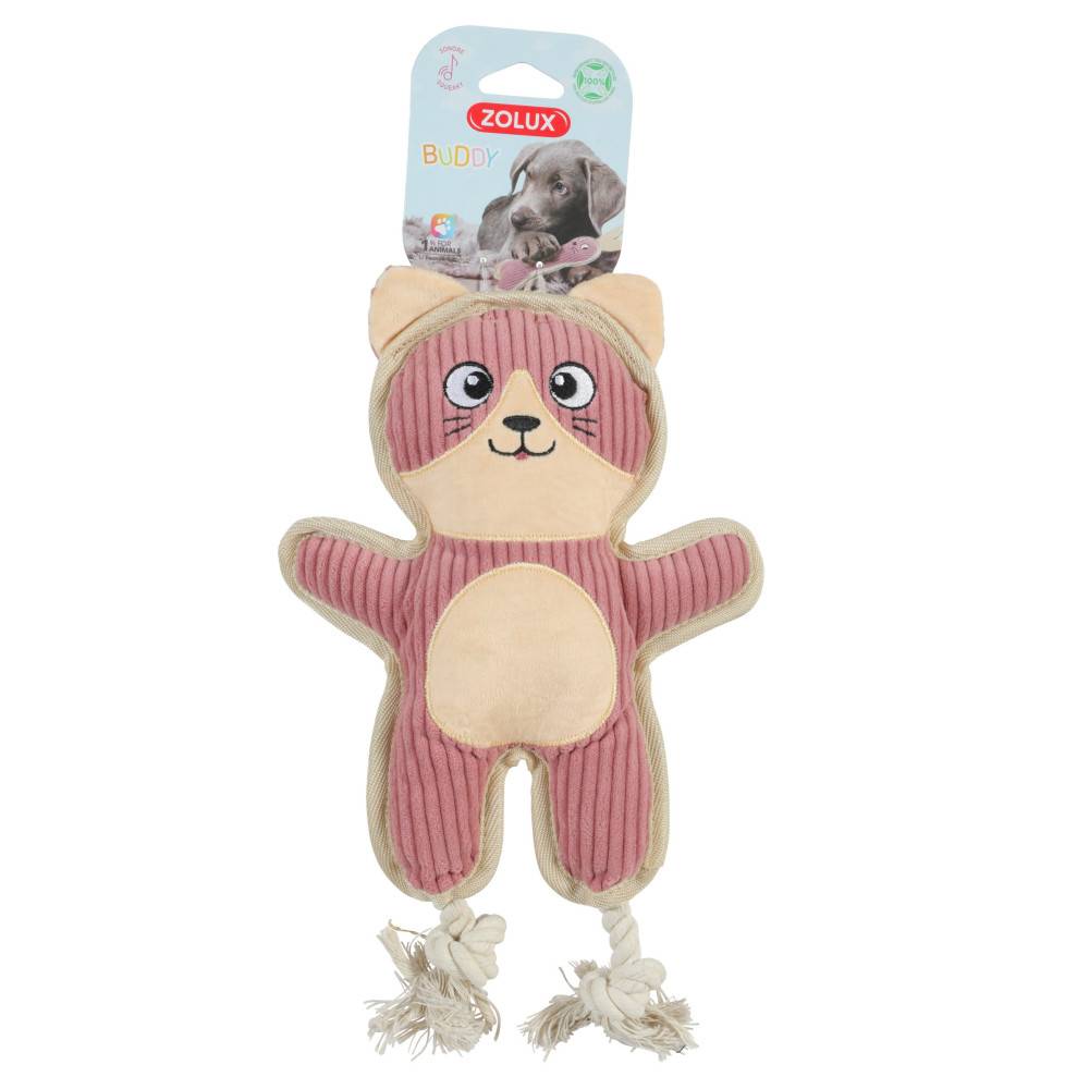 Zolux - Jouet Chat rose BUDDY pour chien - Image 2