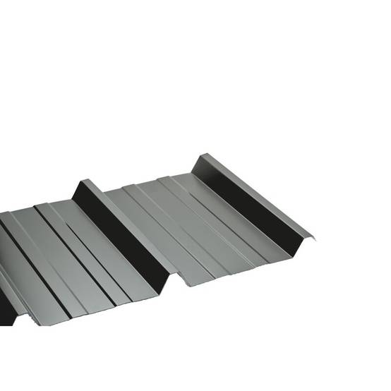 Bac acier laqué - Régulé 1045 0.63mm - Coloris - Gris anthracite RAL 7016, Largeur - 105 cm, Longueur - 300 cm - Image 2