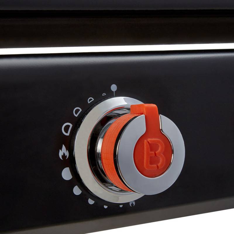 Brasero - Plancha à gaz Silvia II G 3 Feux - BRASERO - Plaque Fonte émaillée fabriquée en France - 67 x 34 cm - 7,5 kW + Housse OFFERTE - Imagen 7