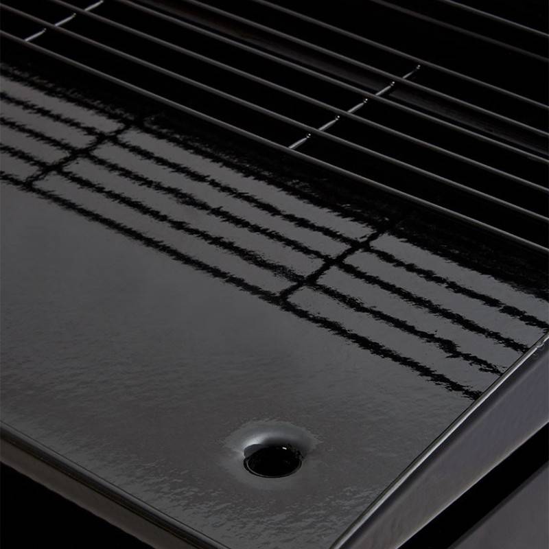 Brasero - Plancha à gaz Silvia II G 3 Feux - BRASERO - Plaque Fonte émaillée fabriquée en France - 67 x 34 cm - 7,5 kW + Housse OFFERTE - Imagen 4
