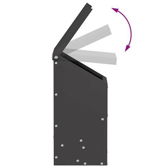 Petite Mangeoire Poule Acier Suspendre 3kg Noir - ComfortXL Outdoor Living - Image 9