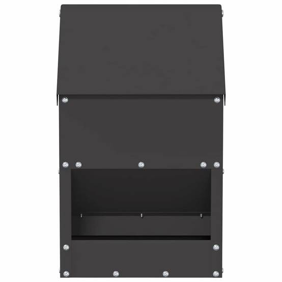 Petite Mangeoire Poule Acier Suspendre 3kg Noir - ComfortXL Outdoor Living - Image 4