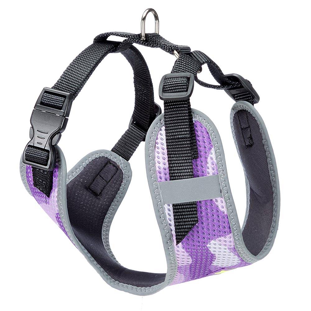 Ferplast - Ferplast Harnais Chien taille moyenne NIKITA S, harnais pour chien respirant, rembourré et réglable, facile à porter, bords réfléchissants, poitrine - Imagen 1