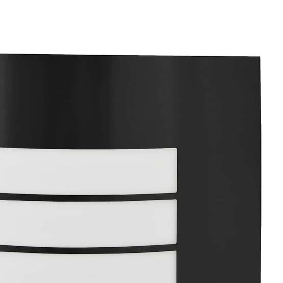 2pcs Appliques murales extérieures - Lampes murales extérieures Noir 23,5 x 10,5 x 26 cm g27 - Image 7