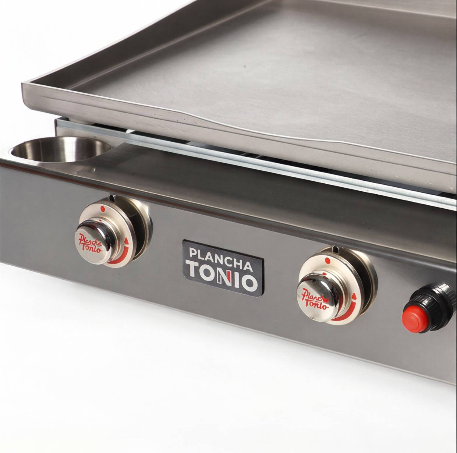Plancha gaz 2 feux tout inox lagoa - Image 4