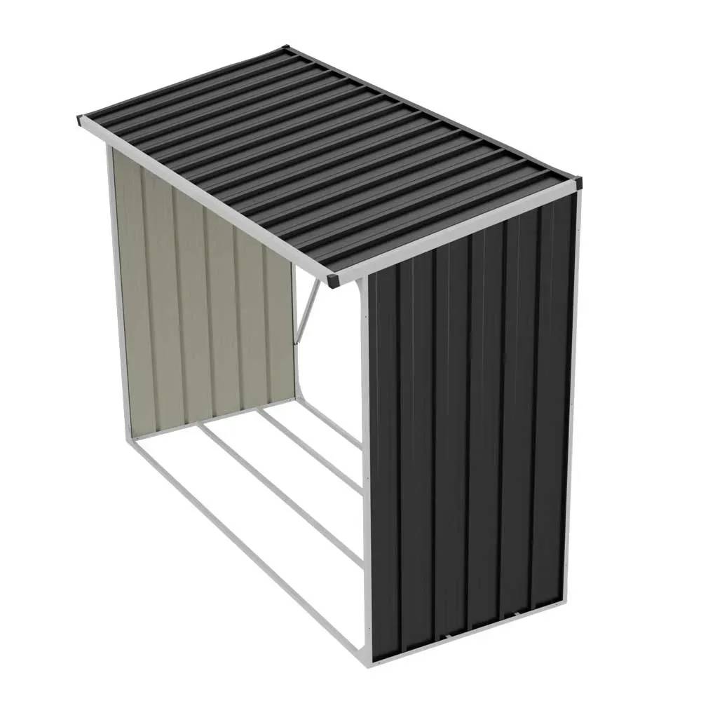 Abri Bûches Métal 2,6 Stères pour Bûches de 50 cm - Image 3