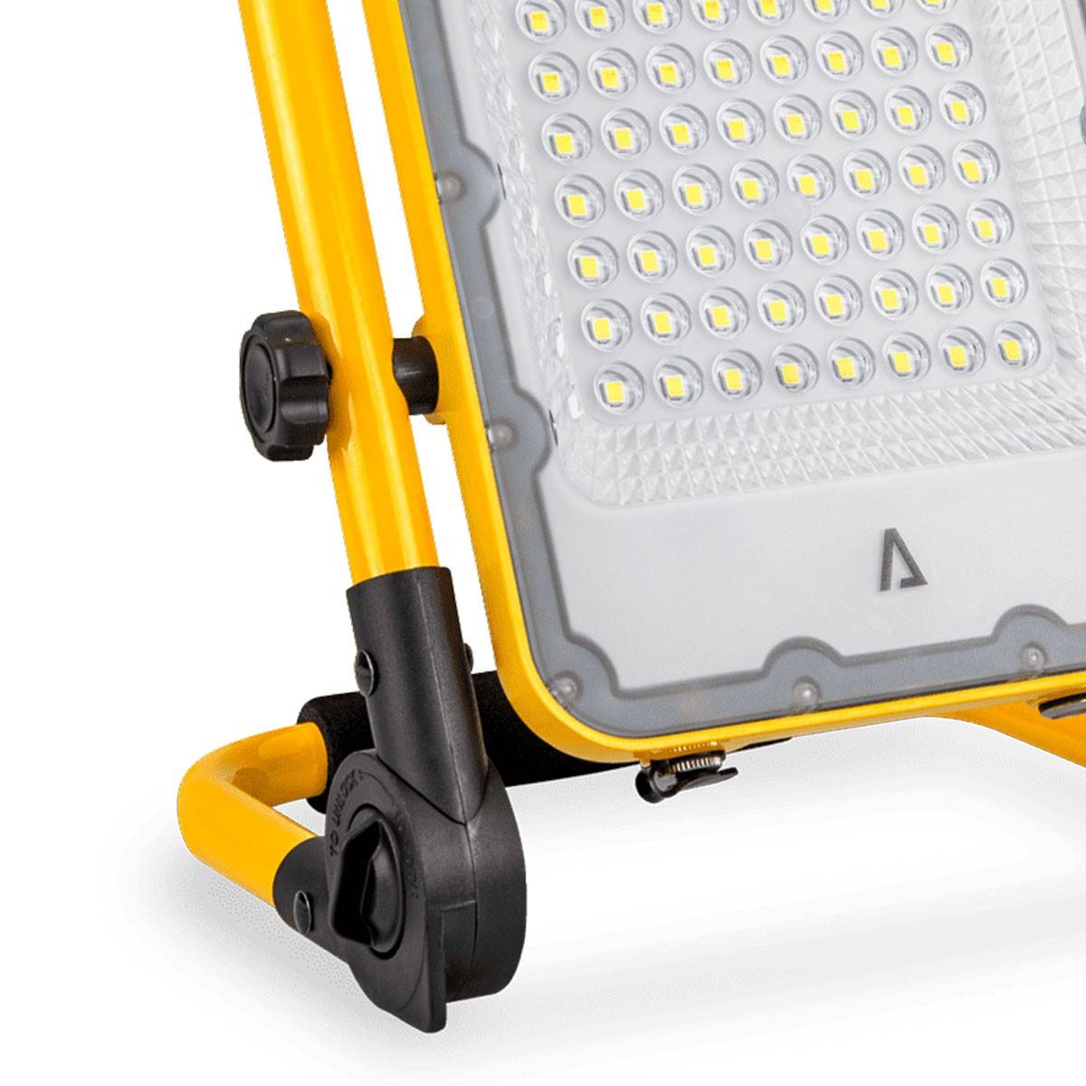 Projecteur LED rechargeable 30W 1200Lm 6000K Extérieur/Intérieur 3 modes Autonomie 4-12h ASLO - Imagen 8