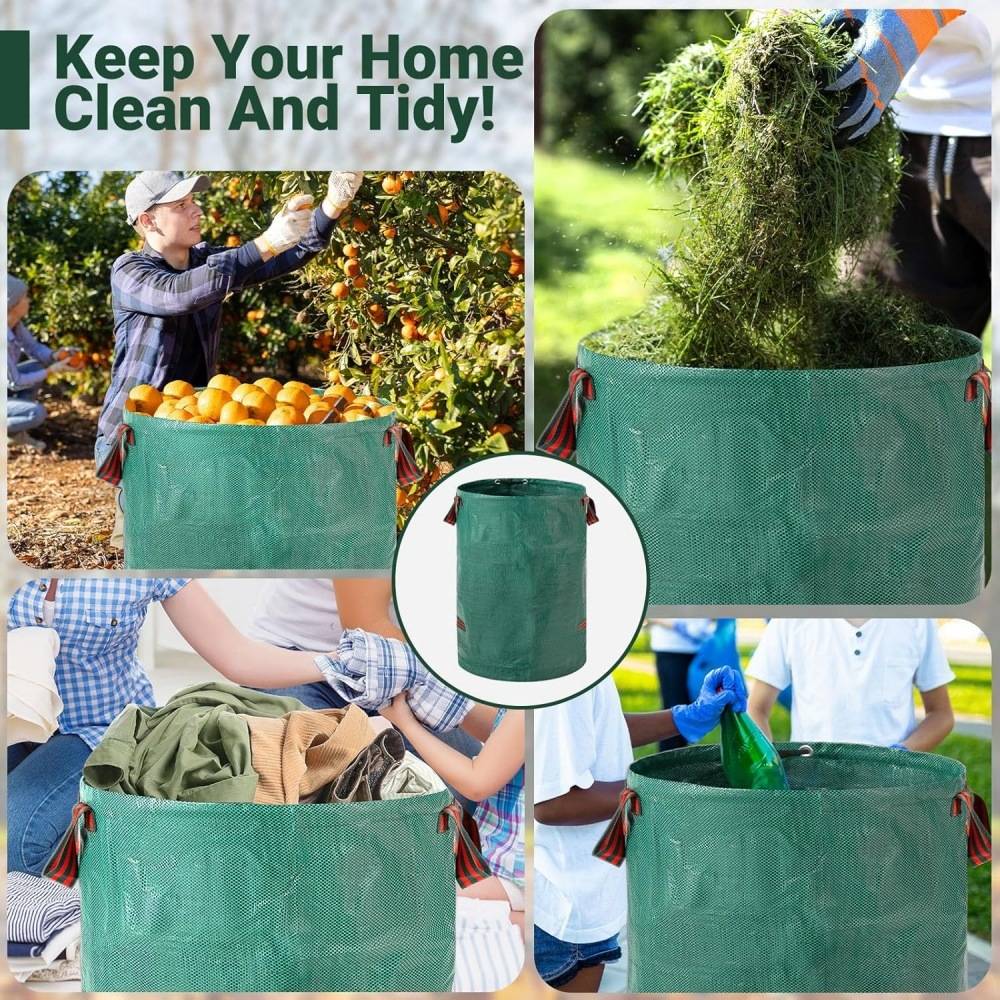 Sac à déchets de jardin - Spécial branchages - Avec poignées - Contenance : 200 Litres | Leroy Merlin
