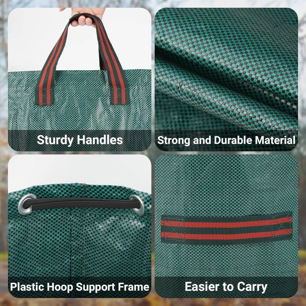 Sac à déchets de jardin réutilisable.Garden Sac de déchets Déchets de