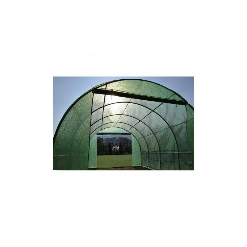 Serre tunnel 9m² film polyéthylène armé 200gr/m² hauteur 2,25m Green Protect - Image 7
