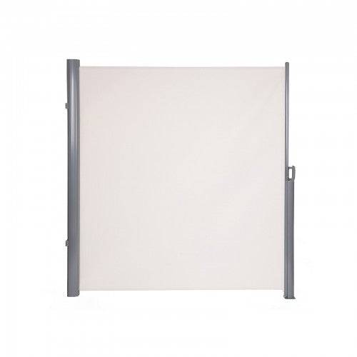 Helloshop26 - Store auvent latéral extractible brise vue pare soleil tissus en polyester 280g/㎡ 180 x 300 cm beige - Imagen 2