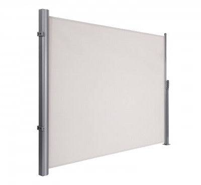 Helloshop26 - Store auvent latéral extractible brise vue pare soleil tissus en polyester 280g/㎡ 180 x 300 cm beige - Imagen 1
