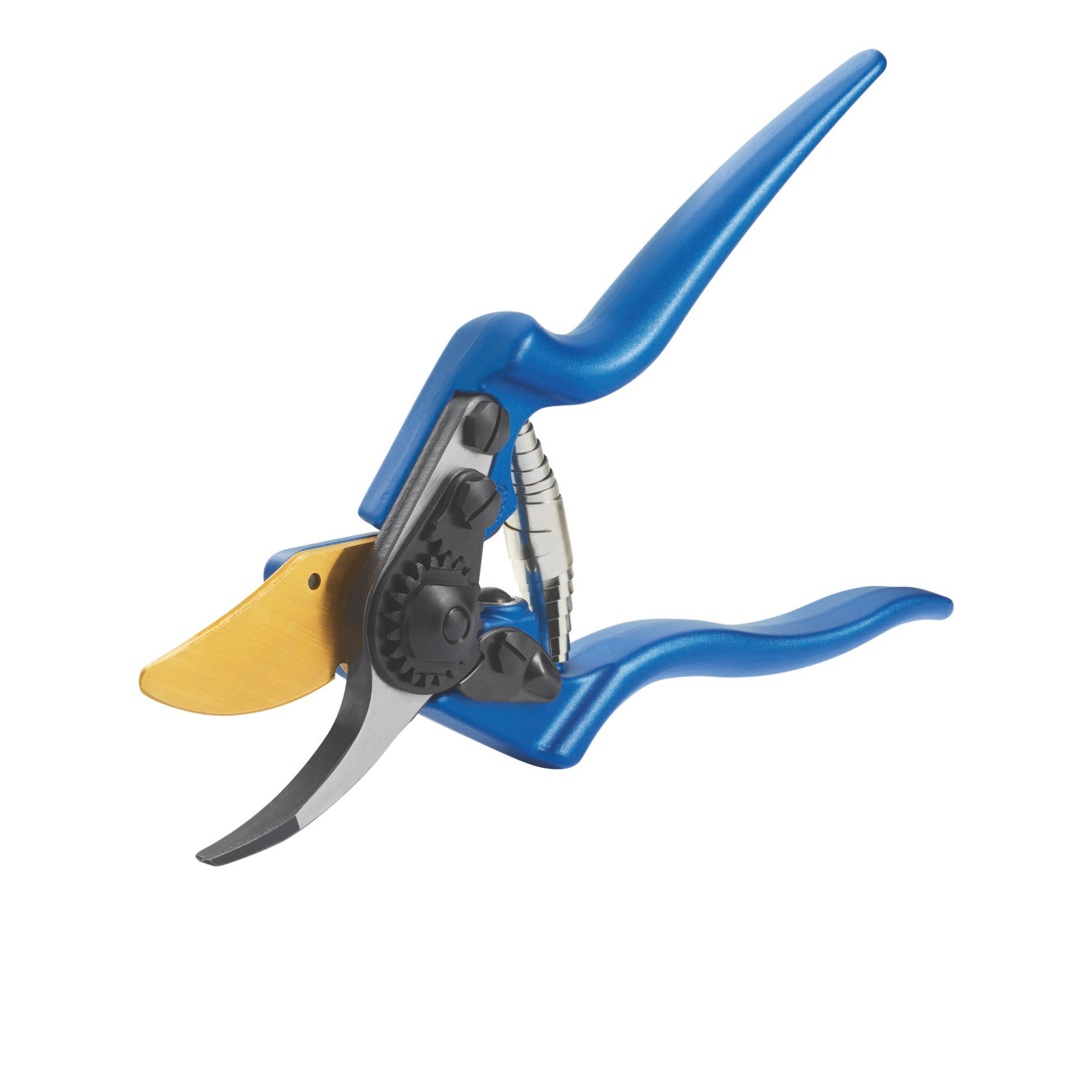 Felco - FELCO 6 Sécateur personnalisable Lame F-Gold / Poignées bleues, coupe 20 mm, poignées forgées, Swiss Made - Image 3