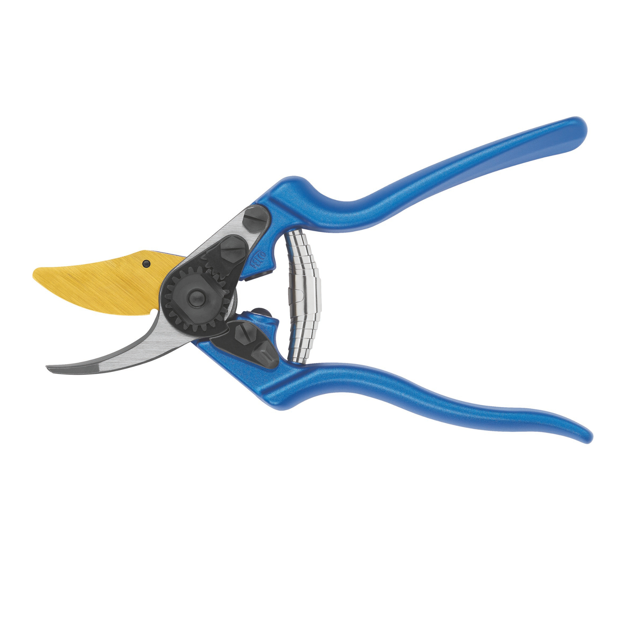 Felco - FELCO 6 Sécateur personnalisable Lame F-Gold / Poignées bleues, coupe 20 mm, poignées forgées, Swiss Made - Image 2