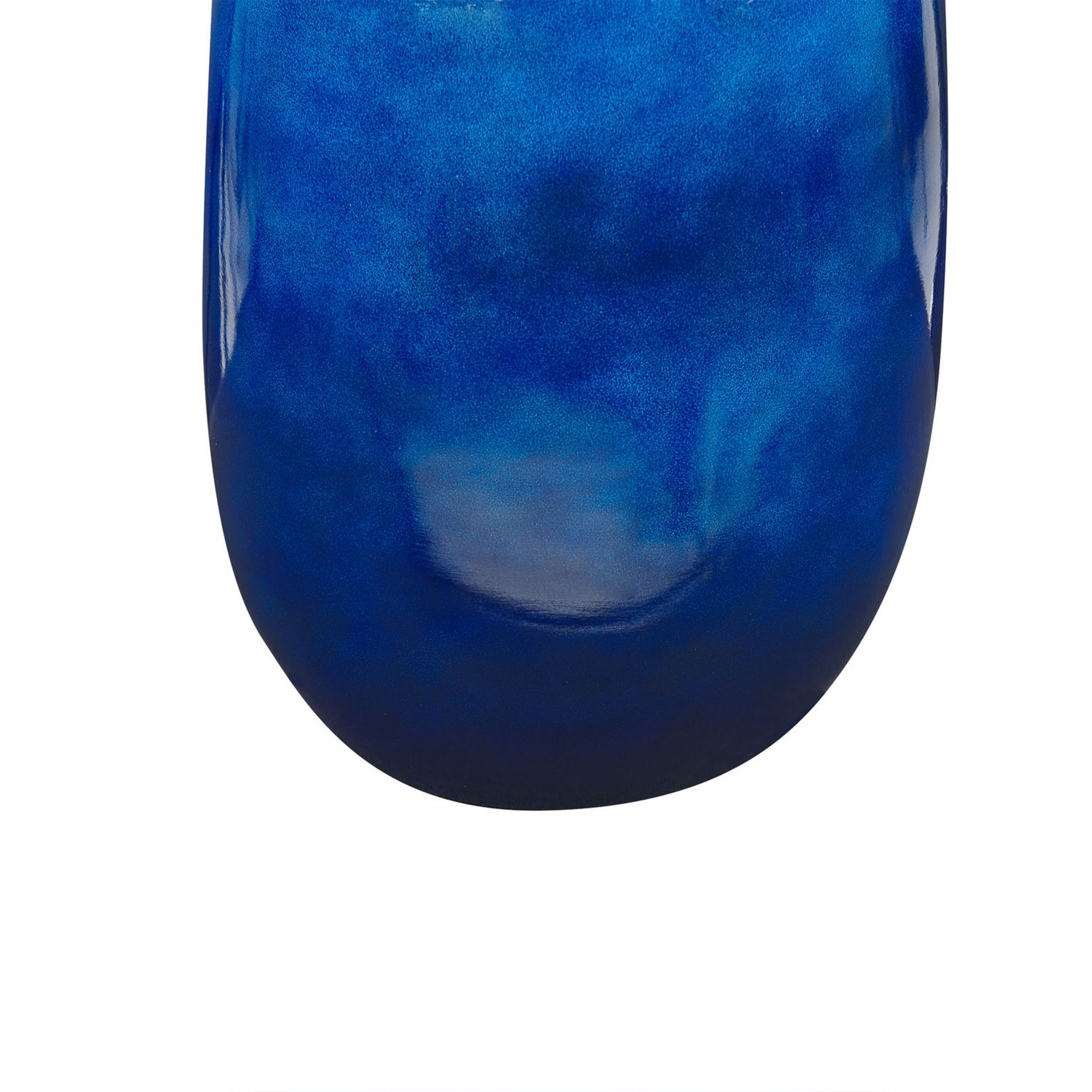 Beliani - Vase à fleurs Terre cuite Bleu foncé VITORIA - 27x27x45- Beliani - Image 6