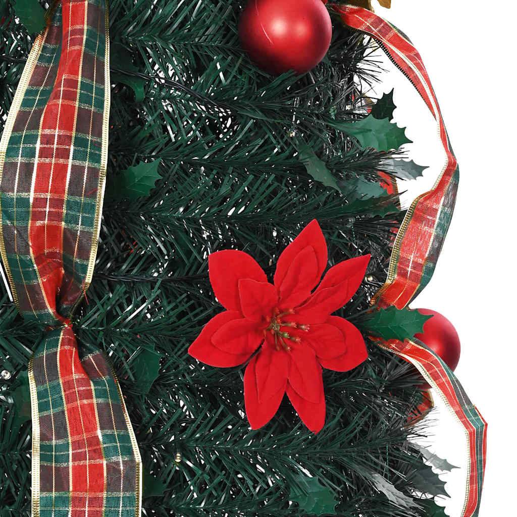 ComfortXL - Sapin de Noël Artificiel Pliable PVC avec 150 LED pour Fêtes Intérieur Vert 180 cm – ComfortXL Outdoor Living - Image 6