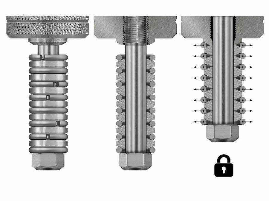 Boulon de fixation PIHER TCP Ø 28 mm - 19124 - Imagen 2