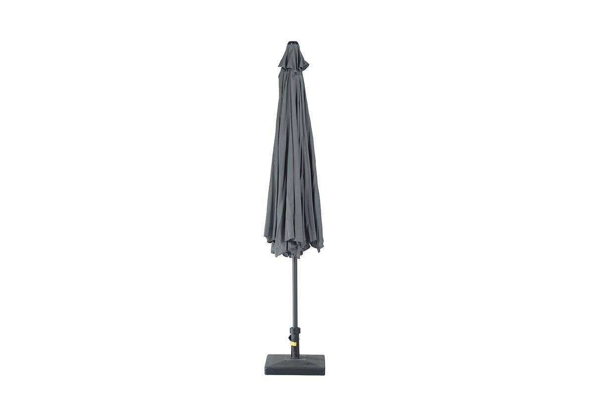 Garden Impressions - Parasol Delta - Ø 300 - noir charbon - gris foncé - Garden Impressions - Imagen 2
