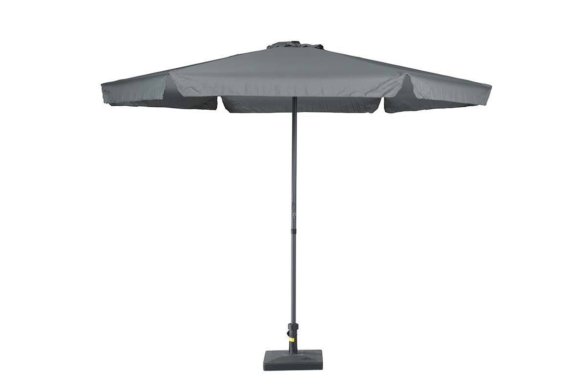Garden Impressions - Parasol Delta - Ø 300 - noir charbon - gris foncé - Garden Impressions - Imagen 1