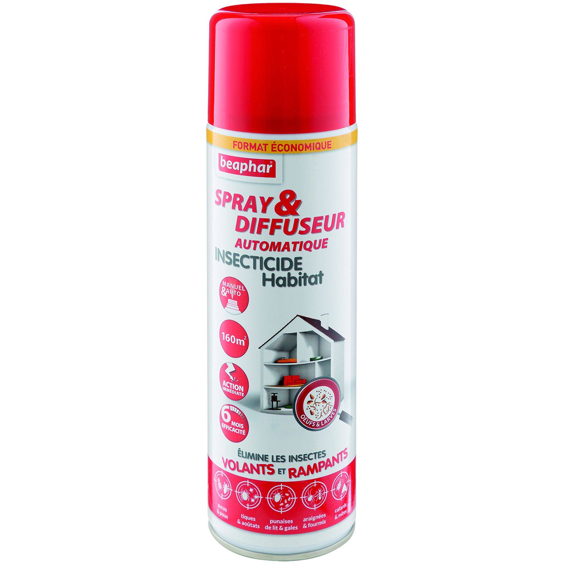 Spray y difusor automático insecticida para el hogar: 500ML BEAPHAR - Imagen 1
