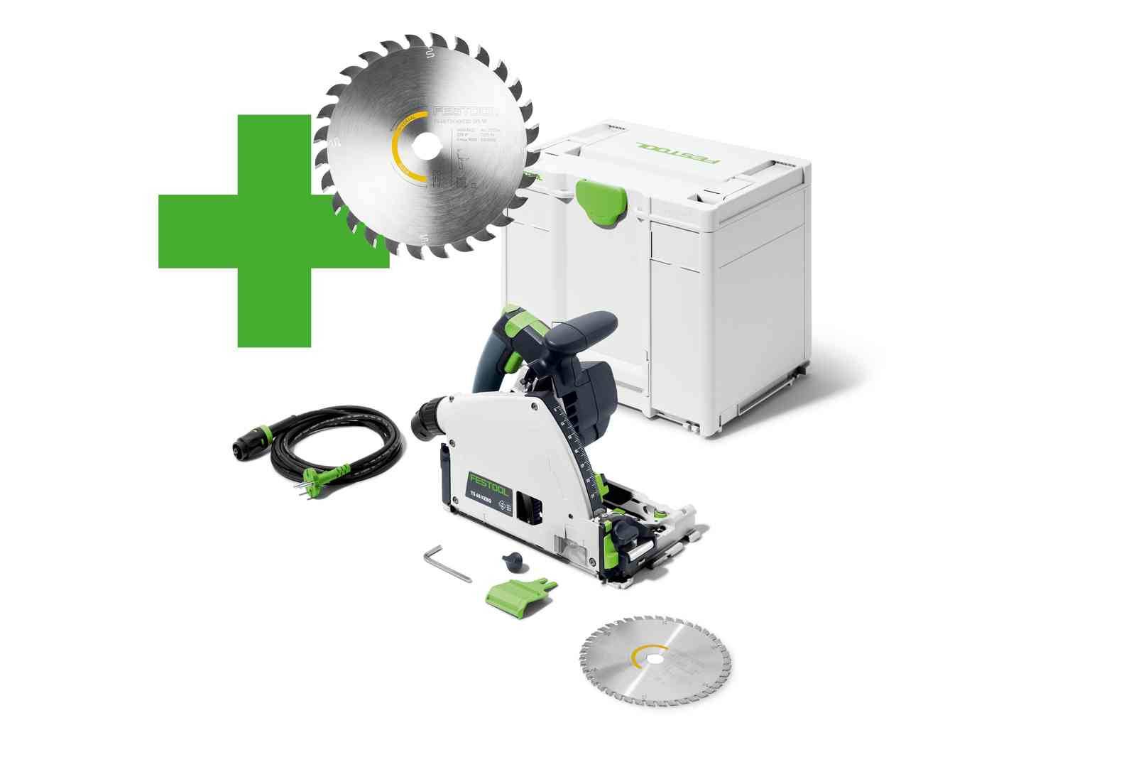 Festool - Scie plongeante 1500W TS 60 K-Plus Master Edition + Systainer - FESTOOL - 577847 - Imagen 1