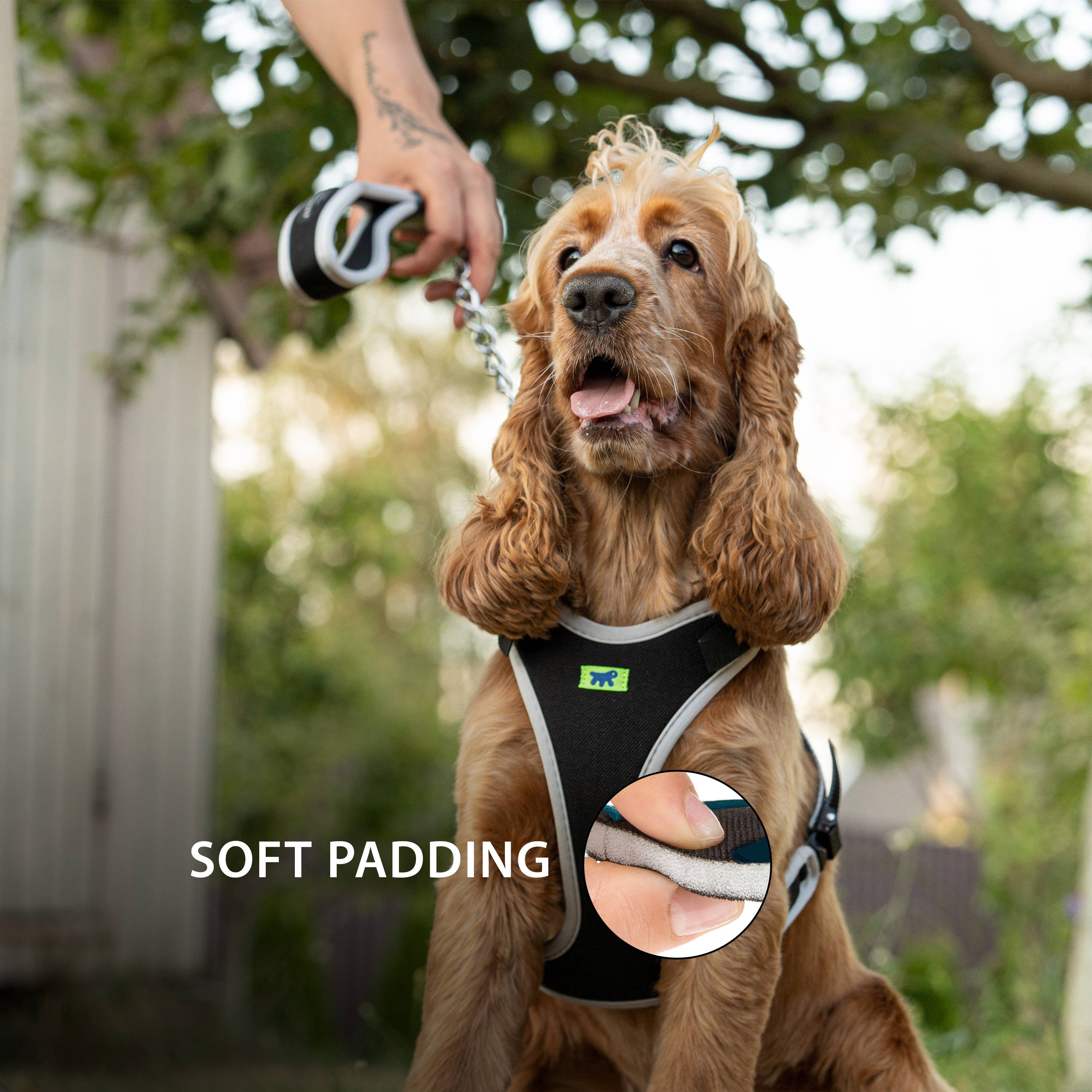 Ferplast - Ferplast Harnais pour Chien Petite Taille ERGOCOMFORT SMALL, Harnais pour Chien Ajustable, Confortable, Rembourré, Fermeture Double Micro-ajustement, - Imagen 7