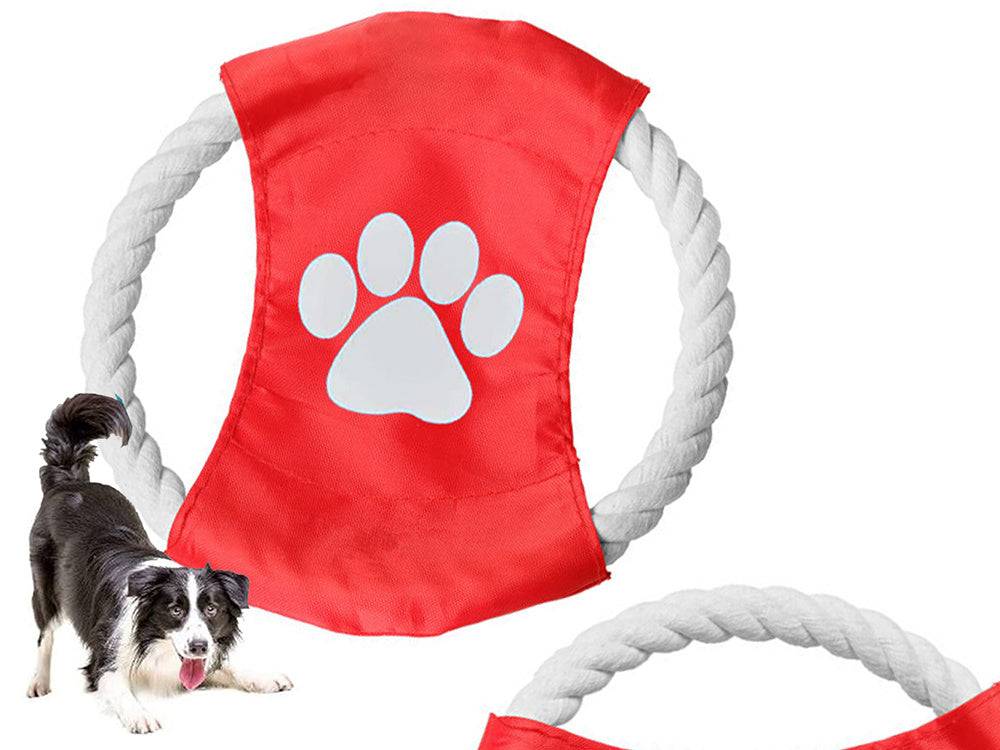 Objet pour chien à mâcher corde frisbee disque - Image 7