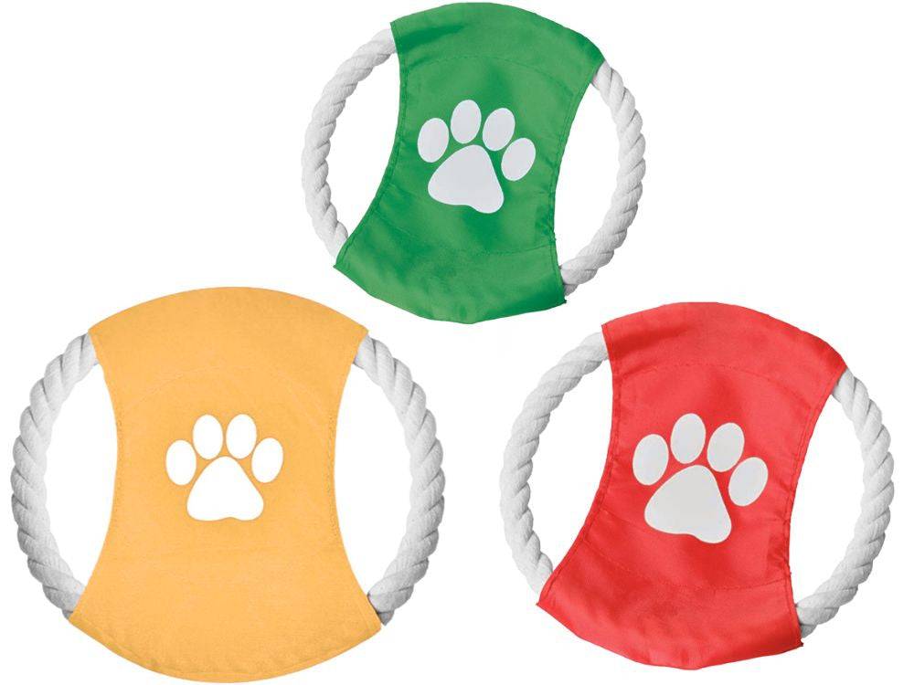 Objet pour chien à mâcher corde frisbee disque - Image 4
