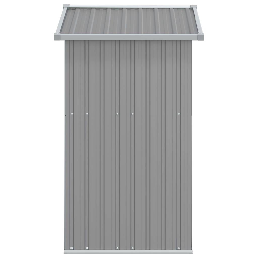PANGIVO - Abri de jardin avec porte coulissante - Acier galvanisé gris - 126x97,5x177 cm - Surface au sol 1,02m² - PANGIVO - Image 6