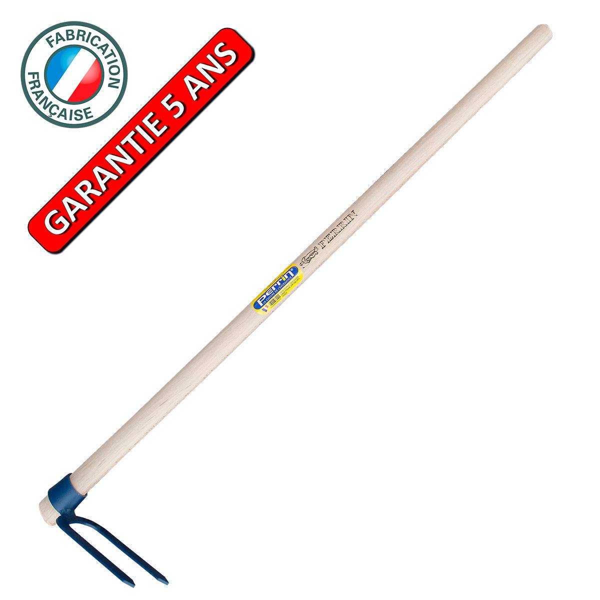 Outils Perrin - Croc corse œil ovale sans panne – manche 130 cm – outil de jardin