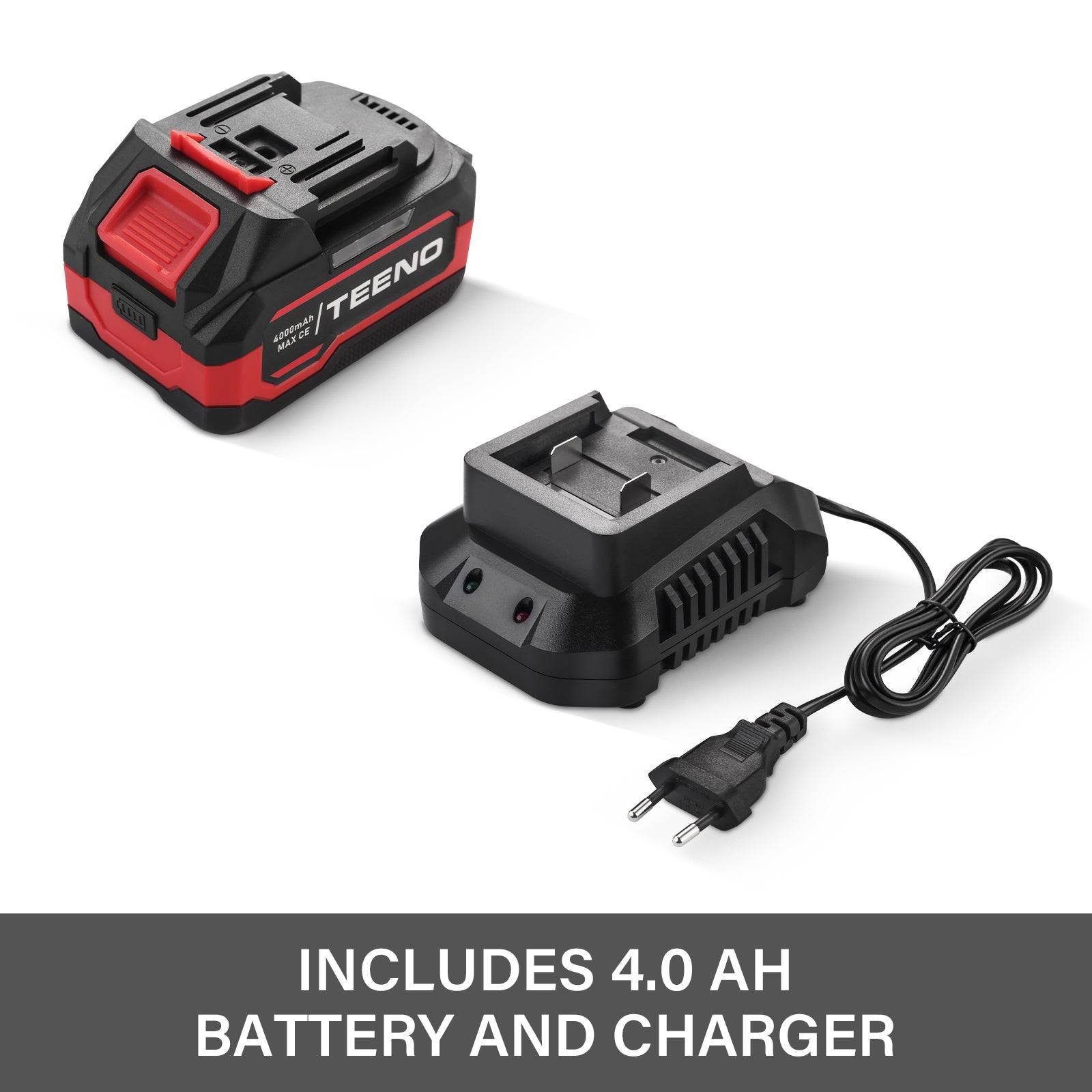 Taille-haie rétractable rechargeable 20 V, batterie 4000mAh, 420mm - Image 2