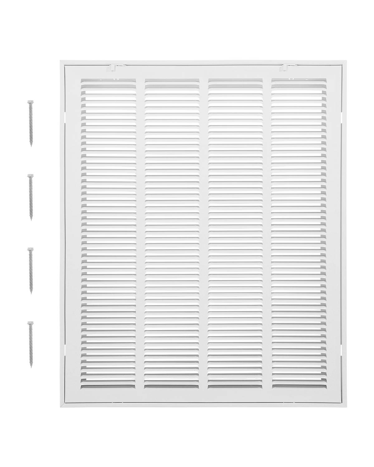 VEVOR Grille retour air 50x63cm, acier, ventilation, filtre non inclus. - Image 1