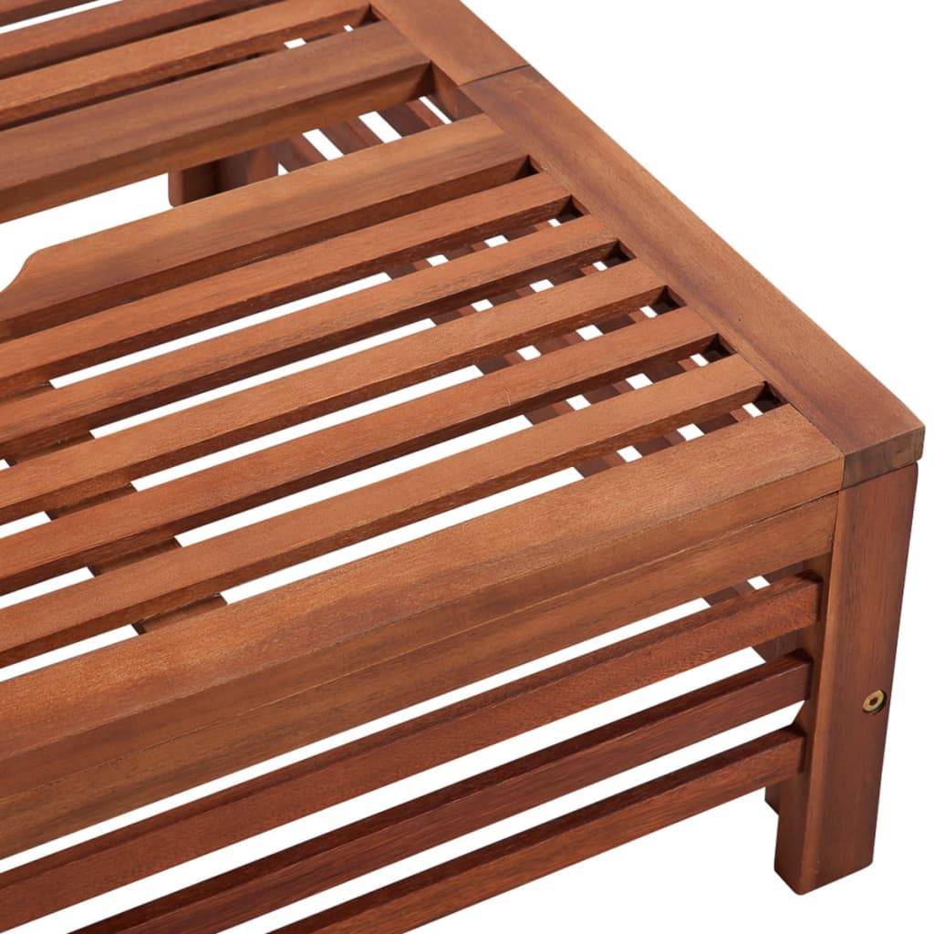 Vidaxl - Couverture de support de parasol en bois vidaXL 41449 - Image 4