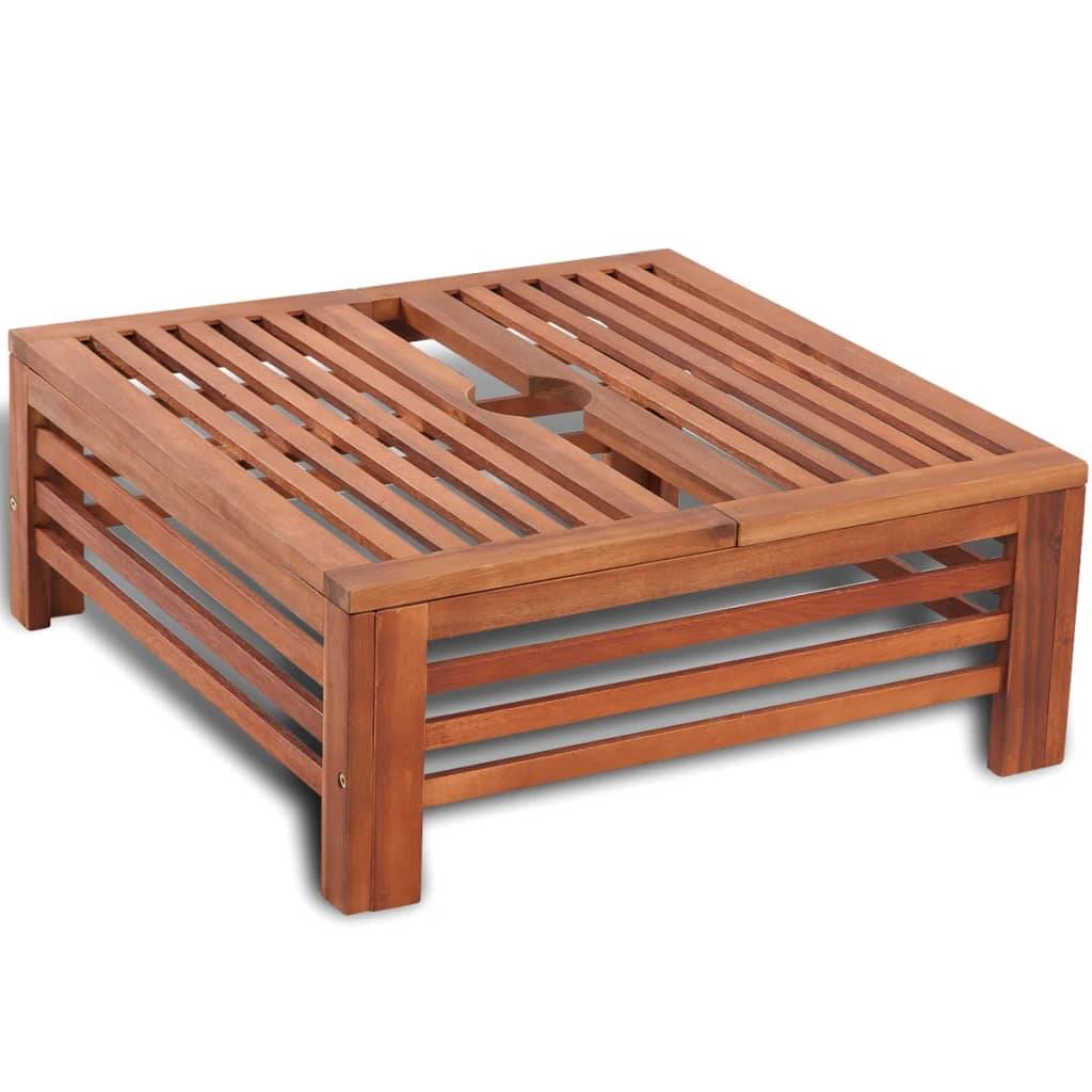 Vidaxl - Couverture de support de parasol en bois vidaXL 41449 - Image 2