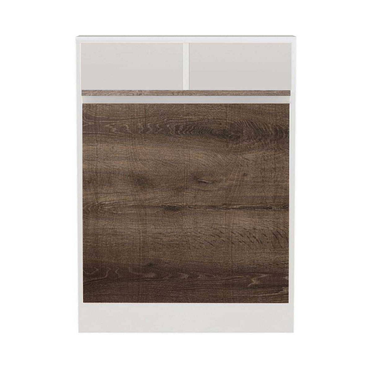 Hanah Home - Table de cuisine pliante avec rangements Bracked - Imagen 1