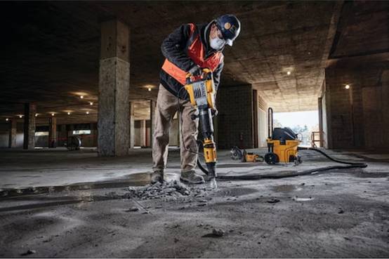 Marteau de démolition SDS-MAX - 1600W 24J - 12kg - DEWALT - en coffret - D25951K-QS - Image 3