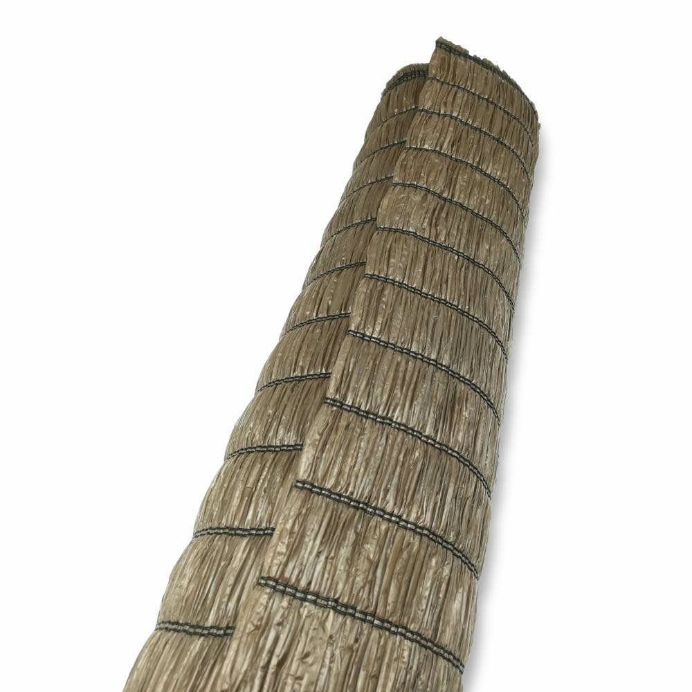 Brise vue synthétique - imitation paille - 230 g/m² 1.5 x 5 Marron - Image 6