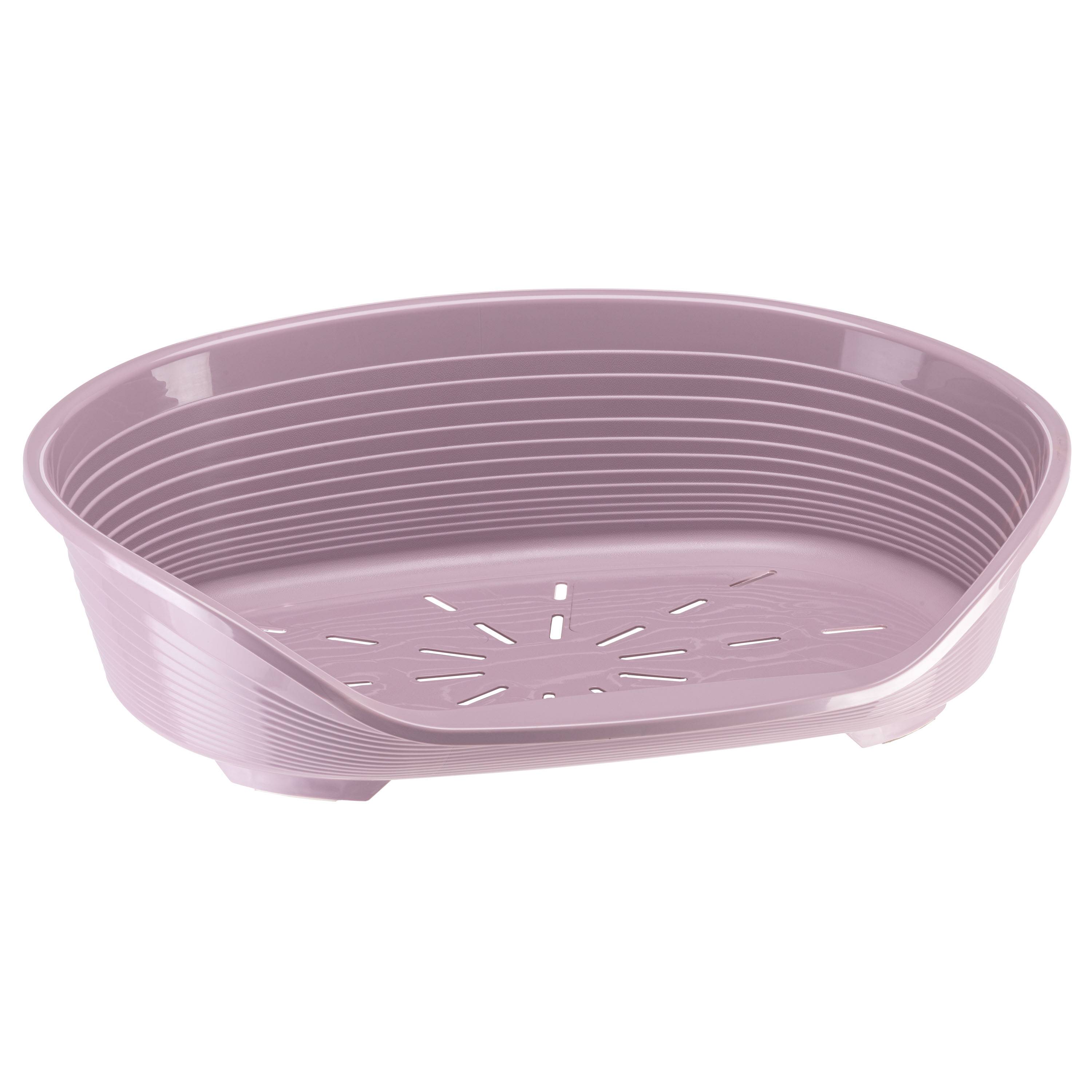 Ferplast - FERPLAST - Panier Chien  - Lit pour Chien en Plastique Medium - 100% Plastique Recyclé - Lit pou Chat Lavable - Respirant  Antidérapant - Siesta - Imagen 1