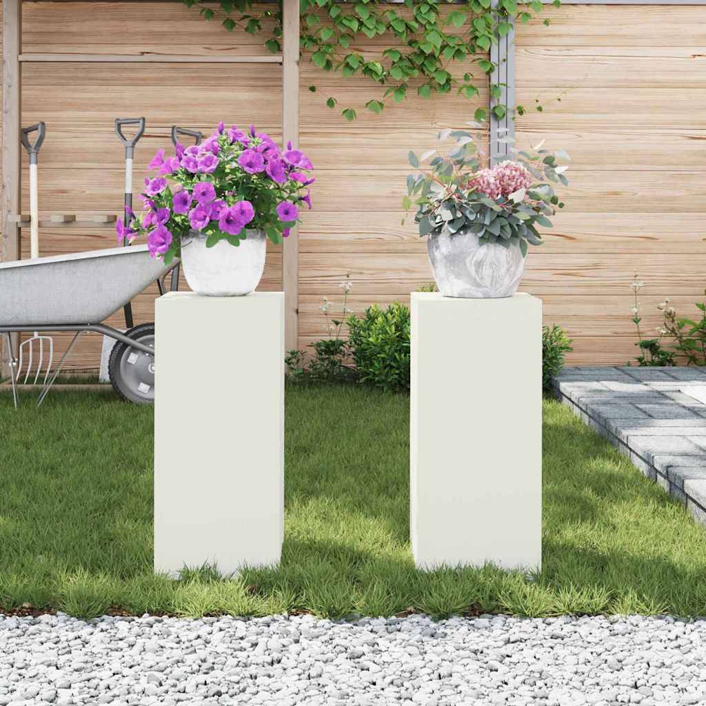 Support plante Prolenta Blanc 24 X 24 X 55 cm - P95017B - Image 4