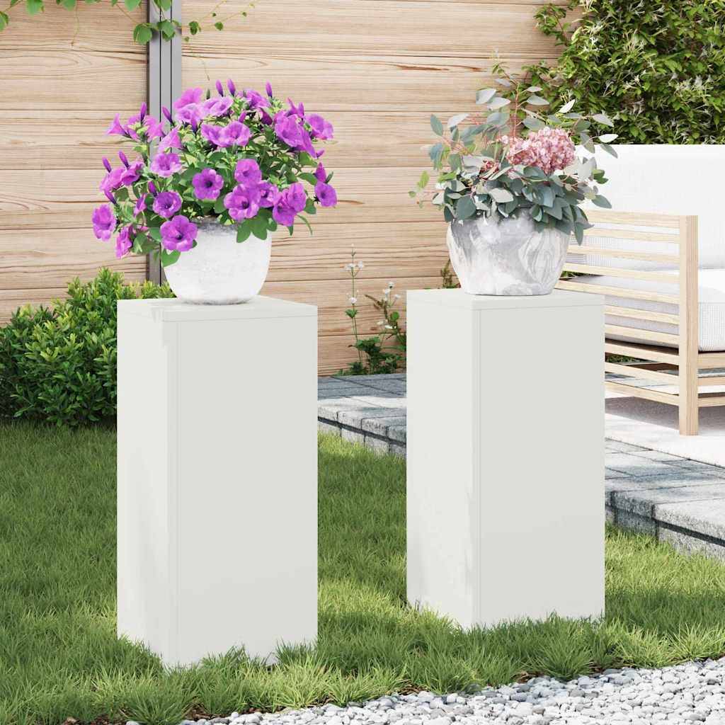 Support plante  Prolenta Blanc  24 X 24 X 55 cm  - P95017B - Image 1