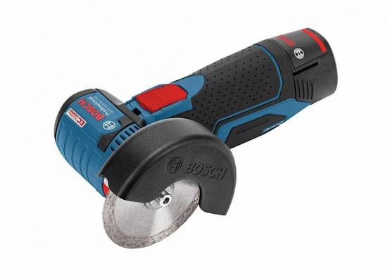 Bosch - Meuleuse BOSCH GWS 12-76 EC - 2 Batteries 12V 2.5Ah + chargeur + coffret + 2 Disques - 06019F2002 - Image 1