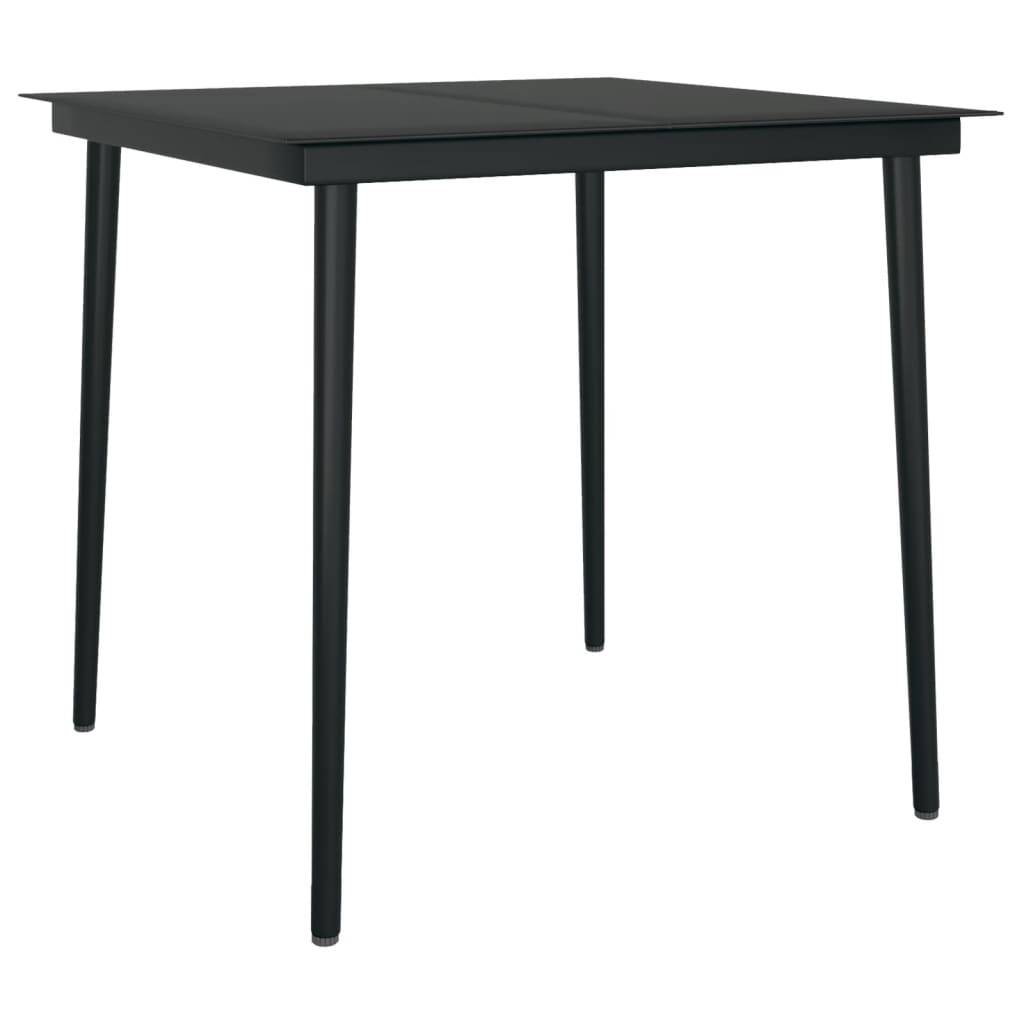 Ensemble Repas 2P Rotin PVC avec Coussins pour Balcon Gris – ComfortXL Outdoor Living - Image 6